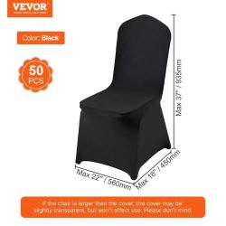 Stretch Spandex Folding Chair Covers, Universal Fitted Chair Cover, Removable Washable Protective Slipcovers, for Wedding, Holiday, Banquet, Party, Ce