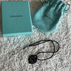 Tiffany & Co. Please Return To Tiffany Heart Tag Charm Necklace