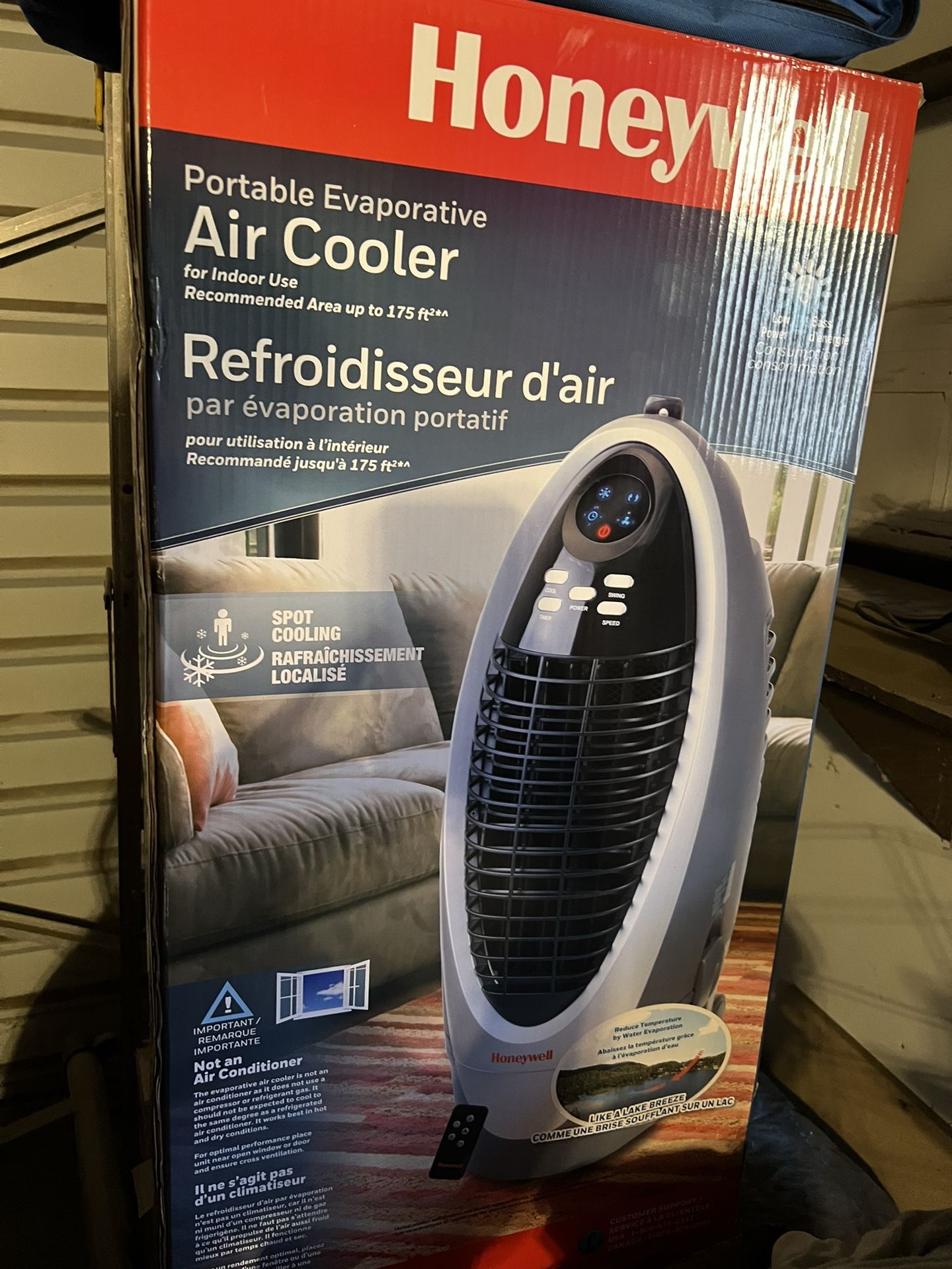 Honeywell Portable Evaporative Air Cooler