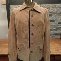 Genuine Suede Womans Blazer