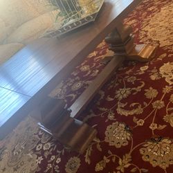 Table Set Solid Wood In Perfect Condition 
