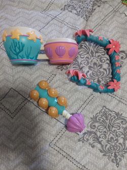 Disney Store The Little Mermaid Under The Sea Music Set