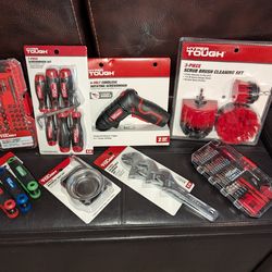 Lot of (8) Hyper Tough New Tools and Tool Sets