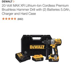 DeWalt Brushless HammerDrill Kit