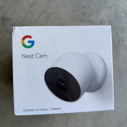 Brand new / never used Google Nest Cam (Battery) – Indoor/Outdoor Wireless Security Camera