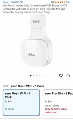 eero Wi-Fi Router Wall Mount Holder – New
