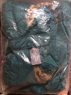 Rich teal jacket