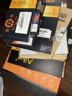 GLASS & SCREEN PROTECTORS !