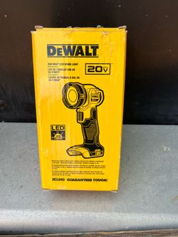 Dewalt 20V MAX Cordless LED Work Light