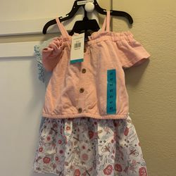 Calvin Klein 3 Piece Outfit Size 4T Girls