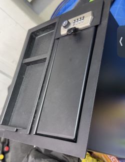 Toyota Tundra safe center console safe box