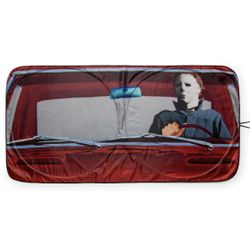 HALLOWEEN, CAR WINDOW SUN SHADE, MICHAEL MYERS