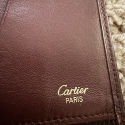 EUC Cartier Authentic Vintage Long Wallet Genuine Leather