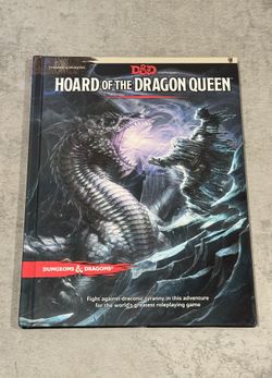 Dungeons & Dragons D&D "Hoard of the Dragon Queen" (HC, 5th Ed. (5E), 2014)