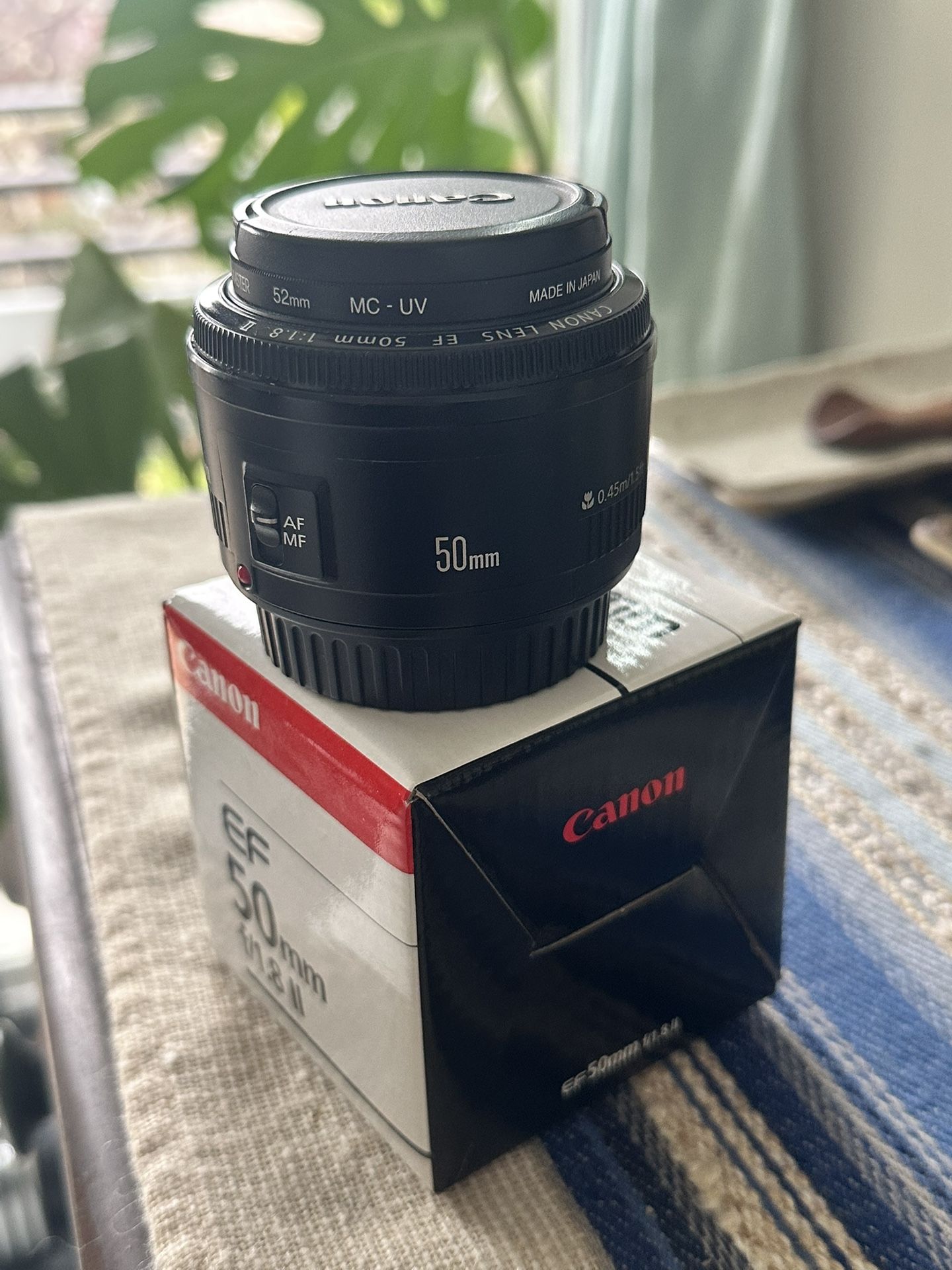 Canon EF 50mm f/1.8 II
