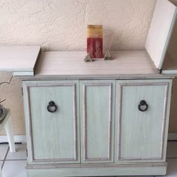 Serving Cabinet  Color Beige  