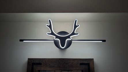 Unique Deer Head Light