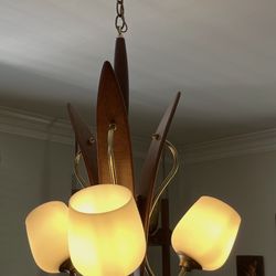 Mid Century Light Fixture 
