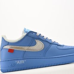 Nike Air Force 1 Low Off White Mca University Blue 21