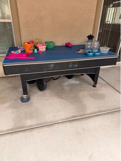 Out door pool table,coffee table,crib