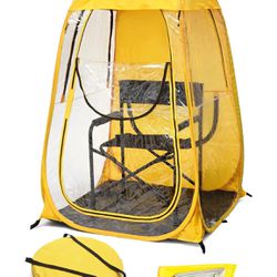 New Adult Yellow Weather POD For Outdoors