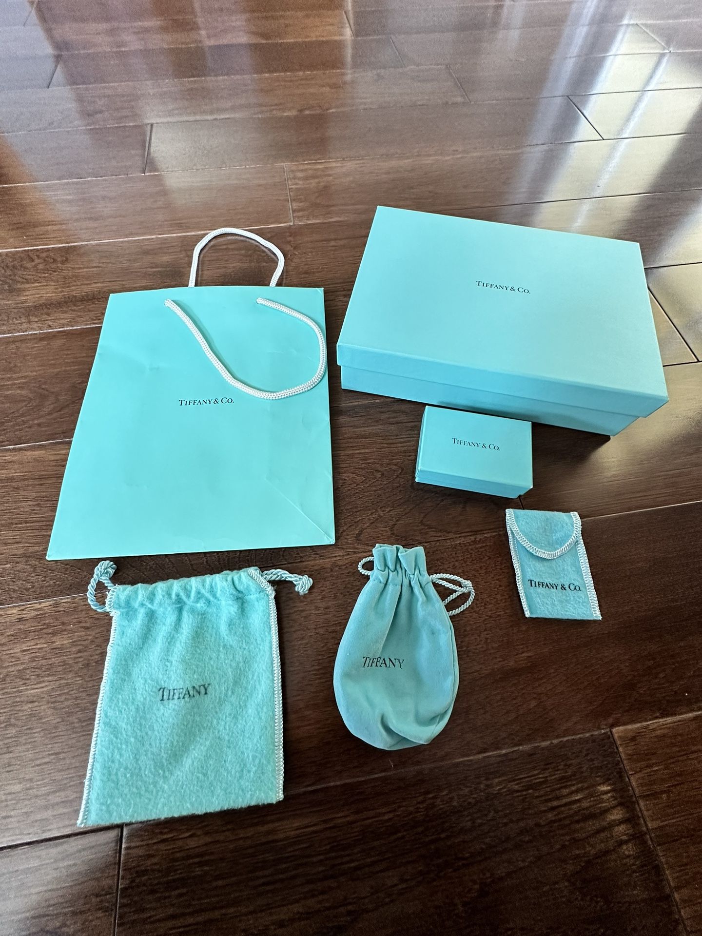 Authentic Tiffany & Co. Jewelry Pouches