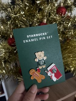 Starbucks Pin set 
