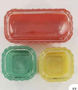 Vintage refrigerator dishes