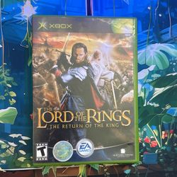 Lord Of The Rings Xbox 