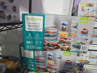 Snapware plastic storage 38 pc set