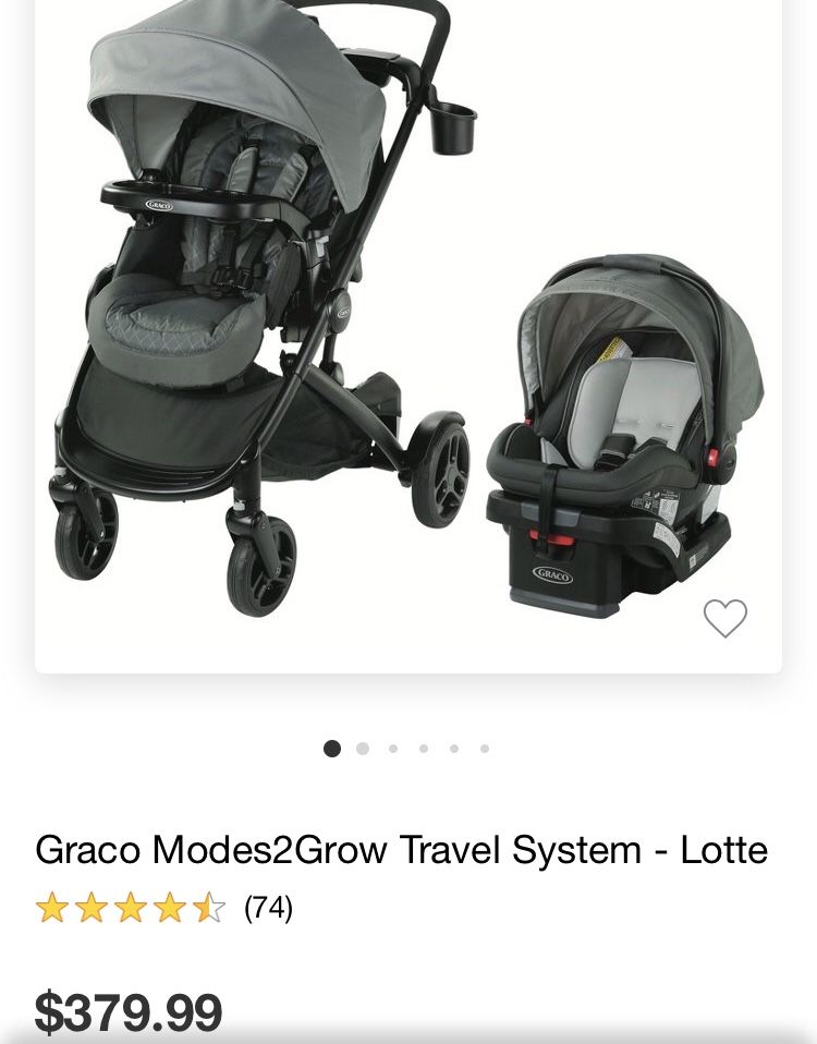 Graco Travel System Modes2grow 4 in 1 Stroller