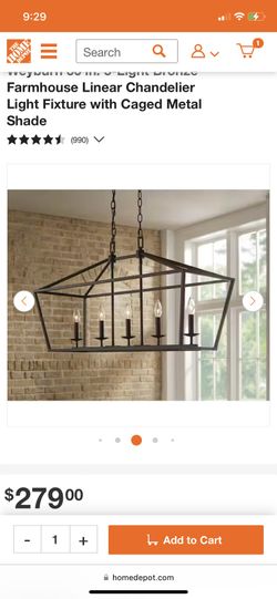Farmhouse Chandelier 