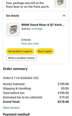 Electric Mixer — 35% OFF 98-Quart Stand Mixer (Brand New, Unopened)