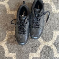 Steel ToeReebok tennis works shoe 9.5 W