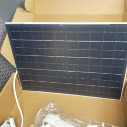 Solar Panel  Cell  And  Battery  Charger 