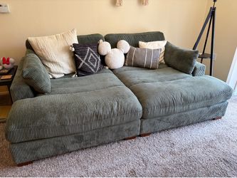 Corduroy Sleeper Sofa Couch