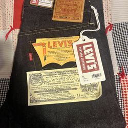 Levi’s Vintage Clothing 1954 501Z XX Jeans – Deadstock – W32 L34 – Shrink-to-Fit Raw Denim