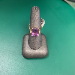 10k Ladies Gold Ring 5.6g Size 9