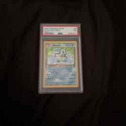 Psa 7 Base Set II hollow Blastoise 2000 2/130