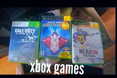 Xbox games , each 3$