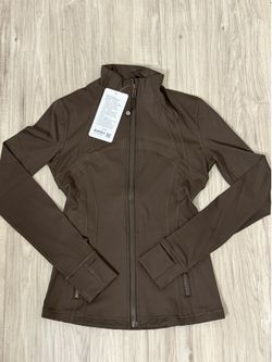 brown women’s lululemon jacket