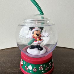 Mickey Annual Passholder Snow Globe Sipper 