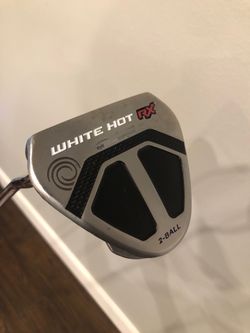 Odyssey White hot RX left handed putter