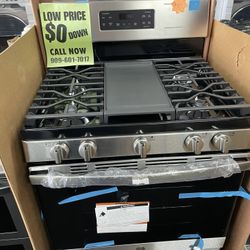 STAINLESS STEEL GE GAS STOVE