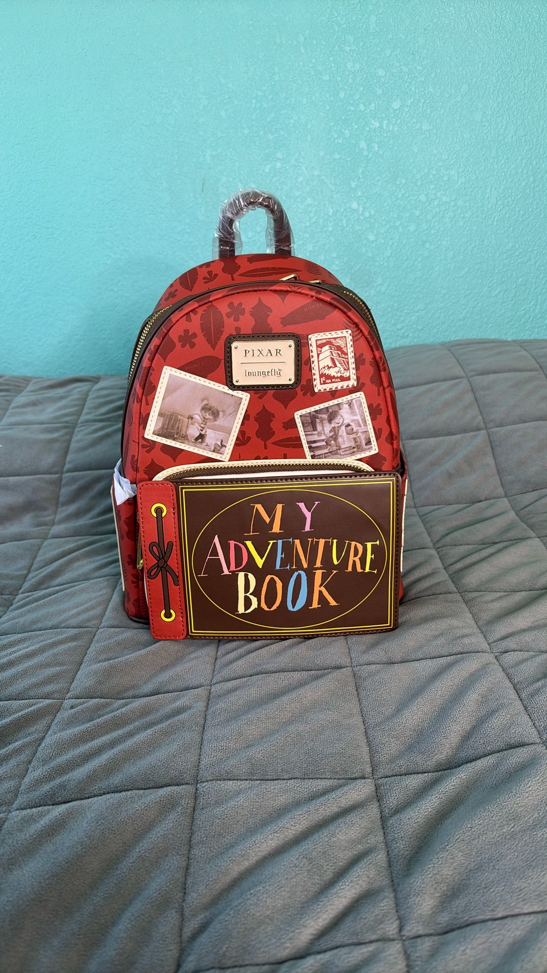 Loungefly Disney Pixar Up Adventure Book Hard Tag