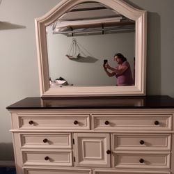 Dresser And Mirror