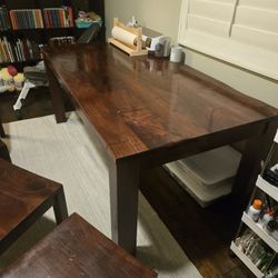 Dining Table (Solid Wood)