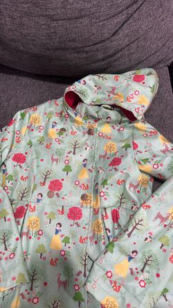 Disney Snow White Rain Jacket Size 10