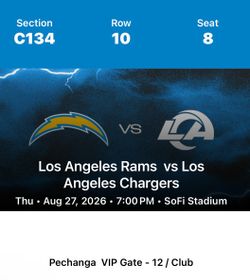 Chargers Preseason game