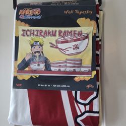 Anime 
Naruto Ramen Tapestry ( new)